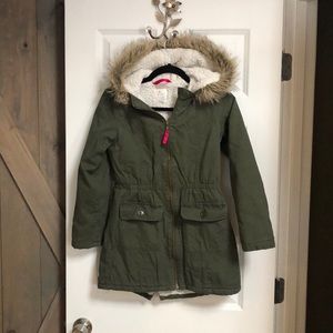 Children’s place size 10/12 fussy lined jacket